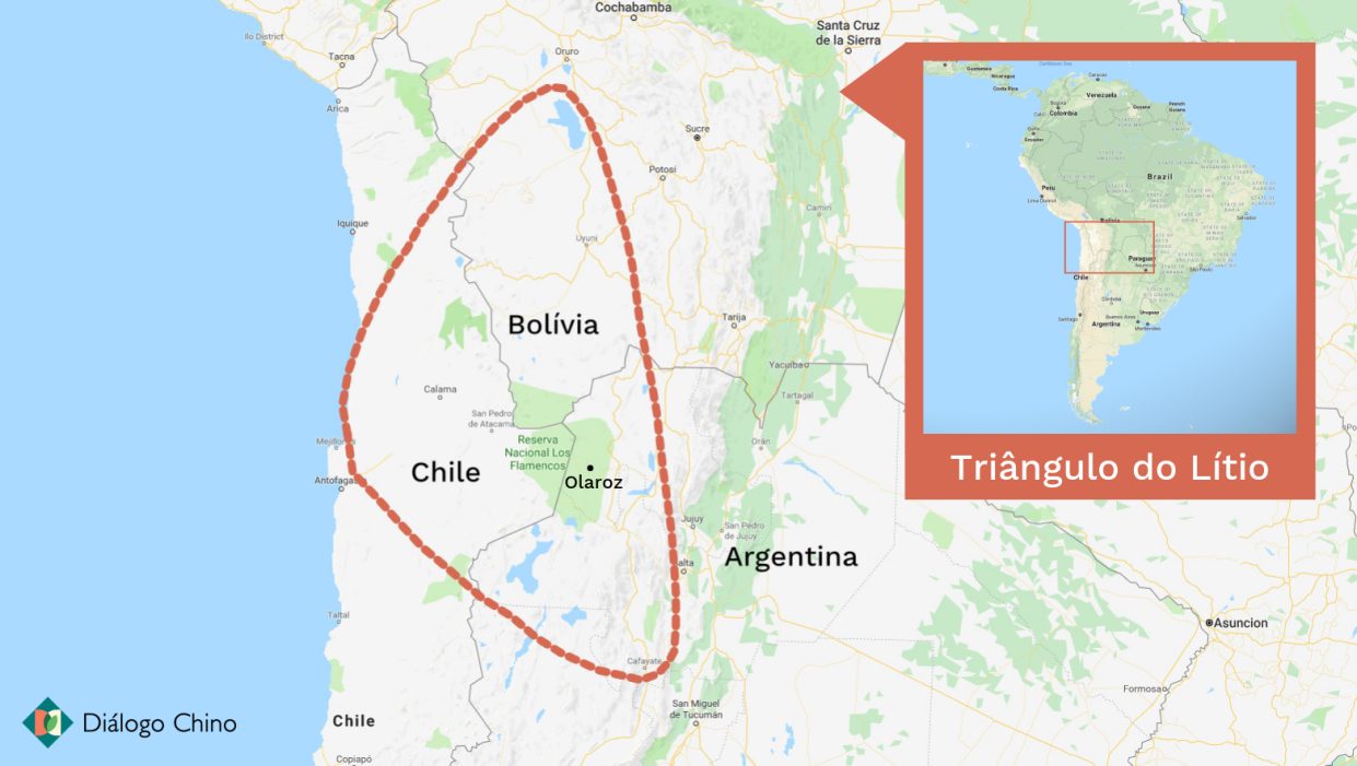 Triangulo do Lítio — Fonte: https://dialogochino.net